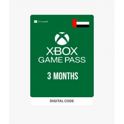 Xbox Game Pass 3 Month UAE Digital Code